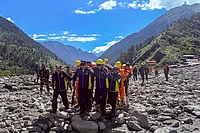 | Photo: PTI : Cloudburst in Uttarkashi